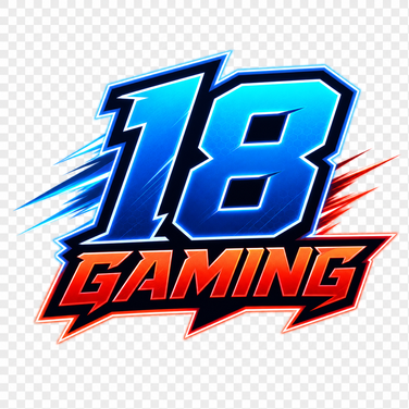 18 gaming logo